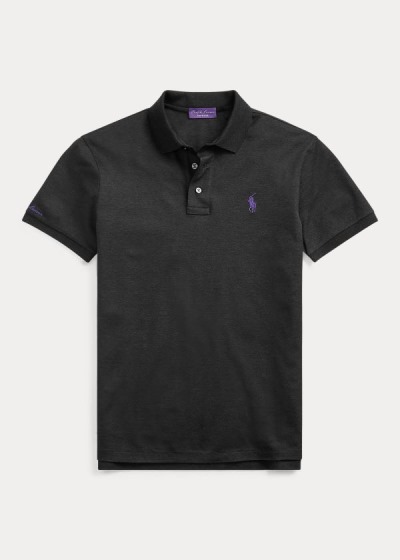 Ralph Lauren Custom Slim Fit Piqué Polo Herre Danmark (XGZHB3716)